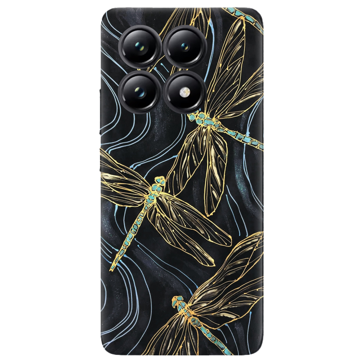 Чехол для Xiaomi 14T Pro Dragonfly - фото 1 - Чехлы для телефонов