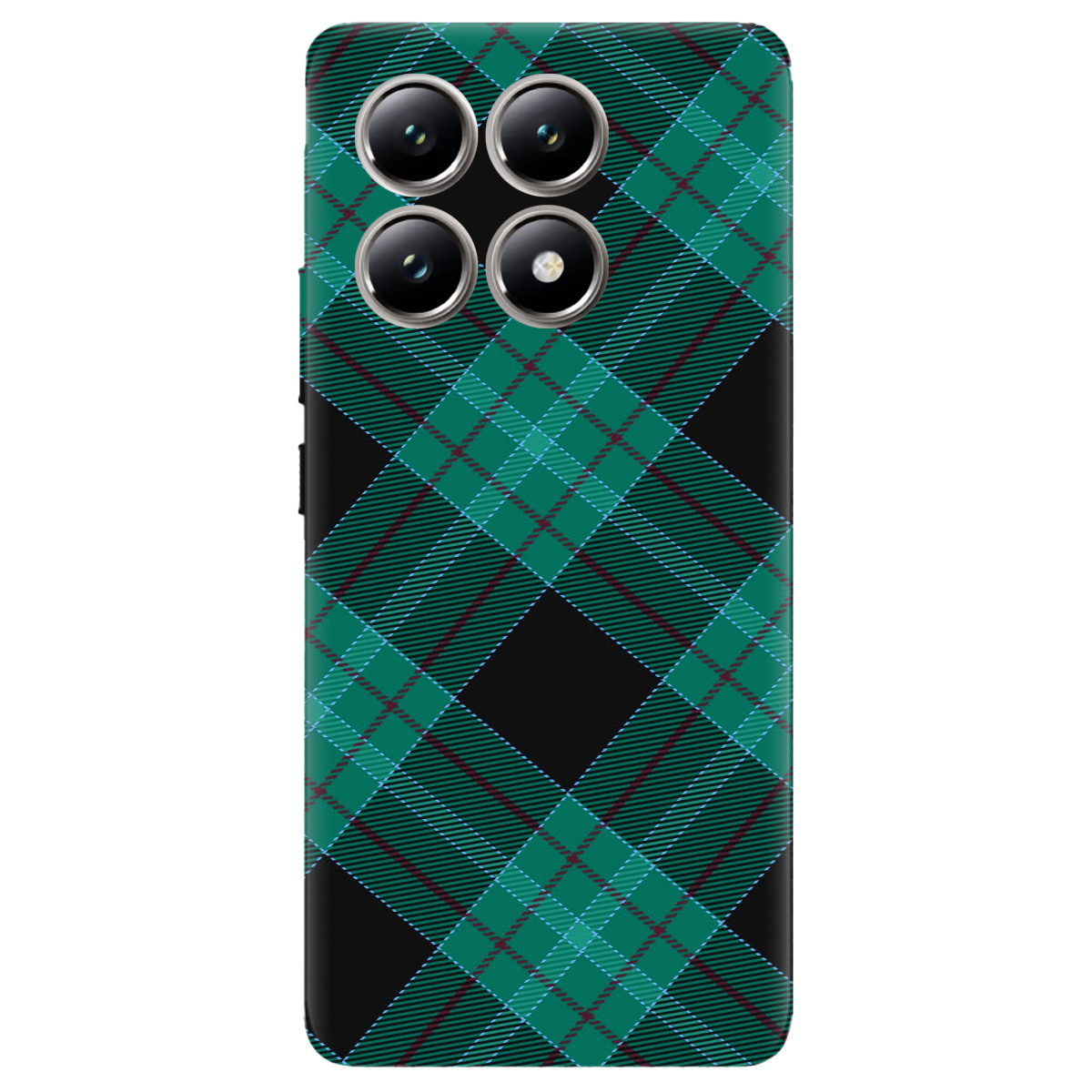 Чохол для Xiaomi 14T Зелений тартан - фото 1 - Чохли для телефонів