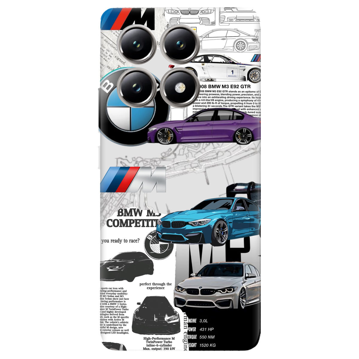 Чохол для Xiaomi 14T BMW - фото 1 - Чохли для телефонів