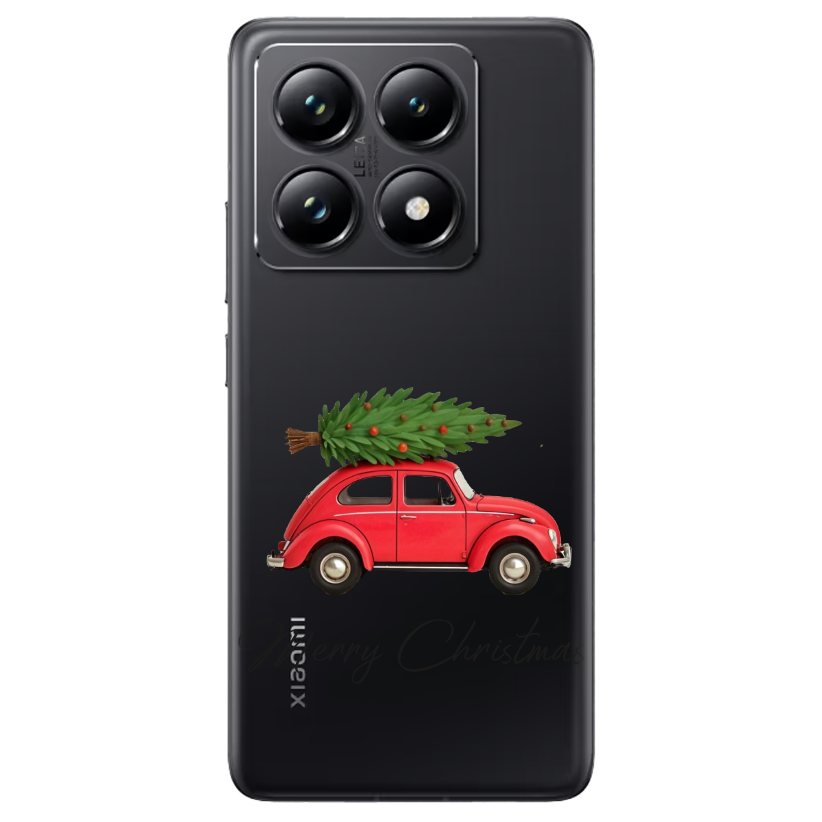 Чехол для Xiaomi 14T Pro Christmas on Wheels - фото 1 - Чехлы для телефонов