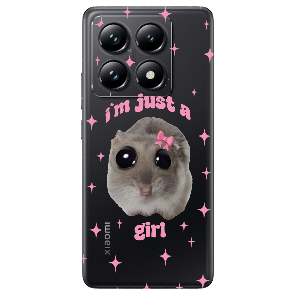 Чохол для Xiaomi 14T Pro Just a girl - фото 1 - Чохли для телефонів