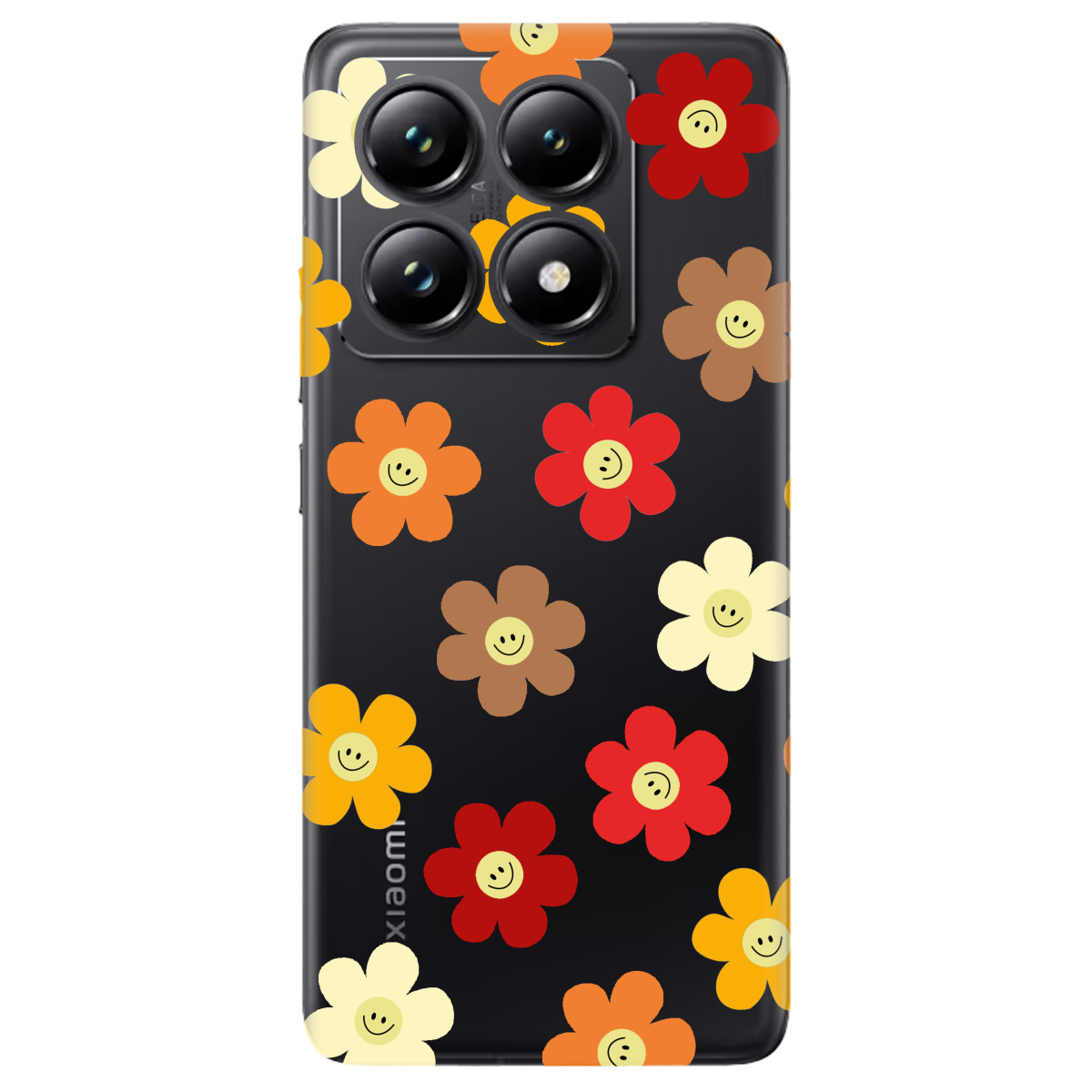 Чехол для Xiaomi 14T Pro Smiley Garden - фото 1 - Чехлы для телефонов