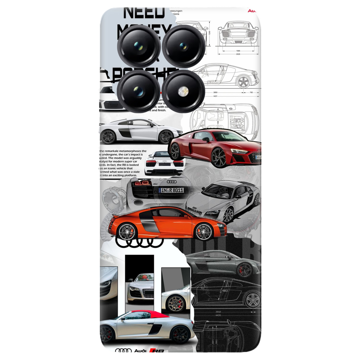 Чехол для Xiaomi 14T Pro Audi - фото 1 - Чехлы для телефонов