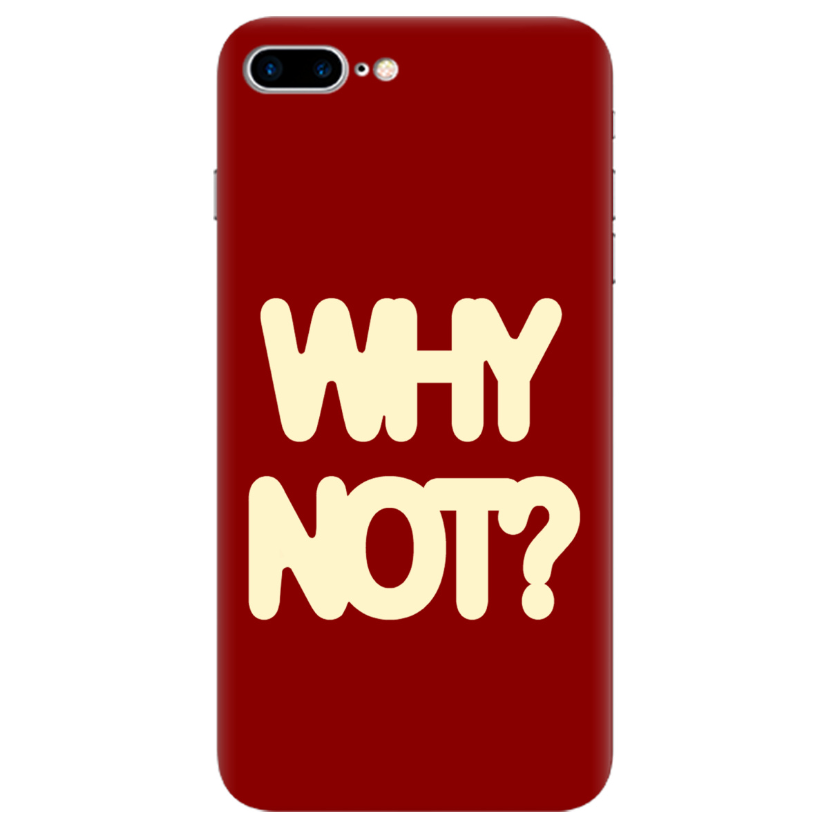 Чехол для Apple iPhone 7 Plus Why not - фото 1 Чехол для Apple iPhone 7 Plus Why not - фото 1 - Чехлы для телефонов