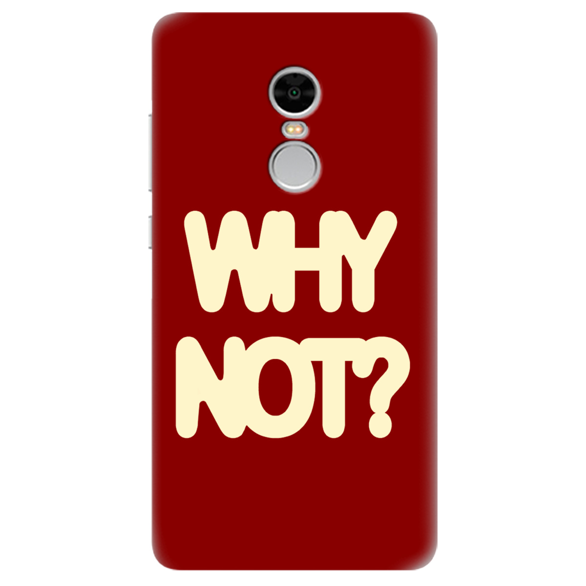 Чохол для Xiaomi Redmi Note 4 Why not - фото 1 Чохол для Xiaomi Redmi Note 4 Why not - фото 1 - Чохли для телефонів