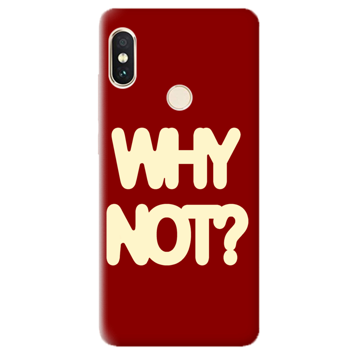 Чохол для Xiaomi Redmi Note 5 Why not - фото 1 - Чохли для телефонів