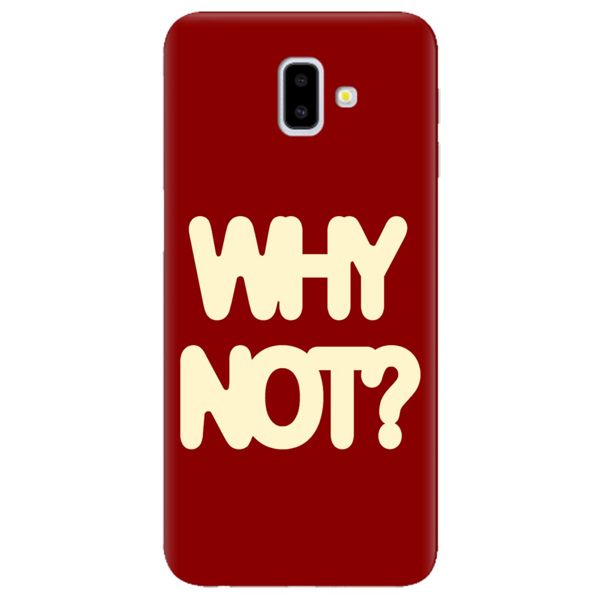 Чехол для Samsung Galaxy J6 Plus 2018 Why not - фото 1 - Чехлы для телефонов