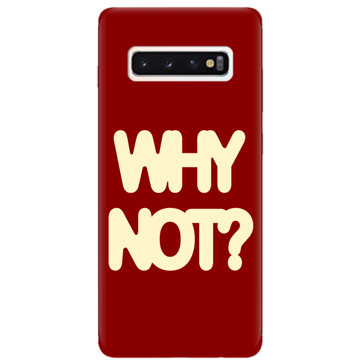 Чехол для Samsung Galaxy S10 Why not - фото 1 Чехол для Samsung Galaxy S10 Why not - фото 1 - Чехлы для телефонов