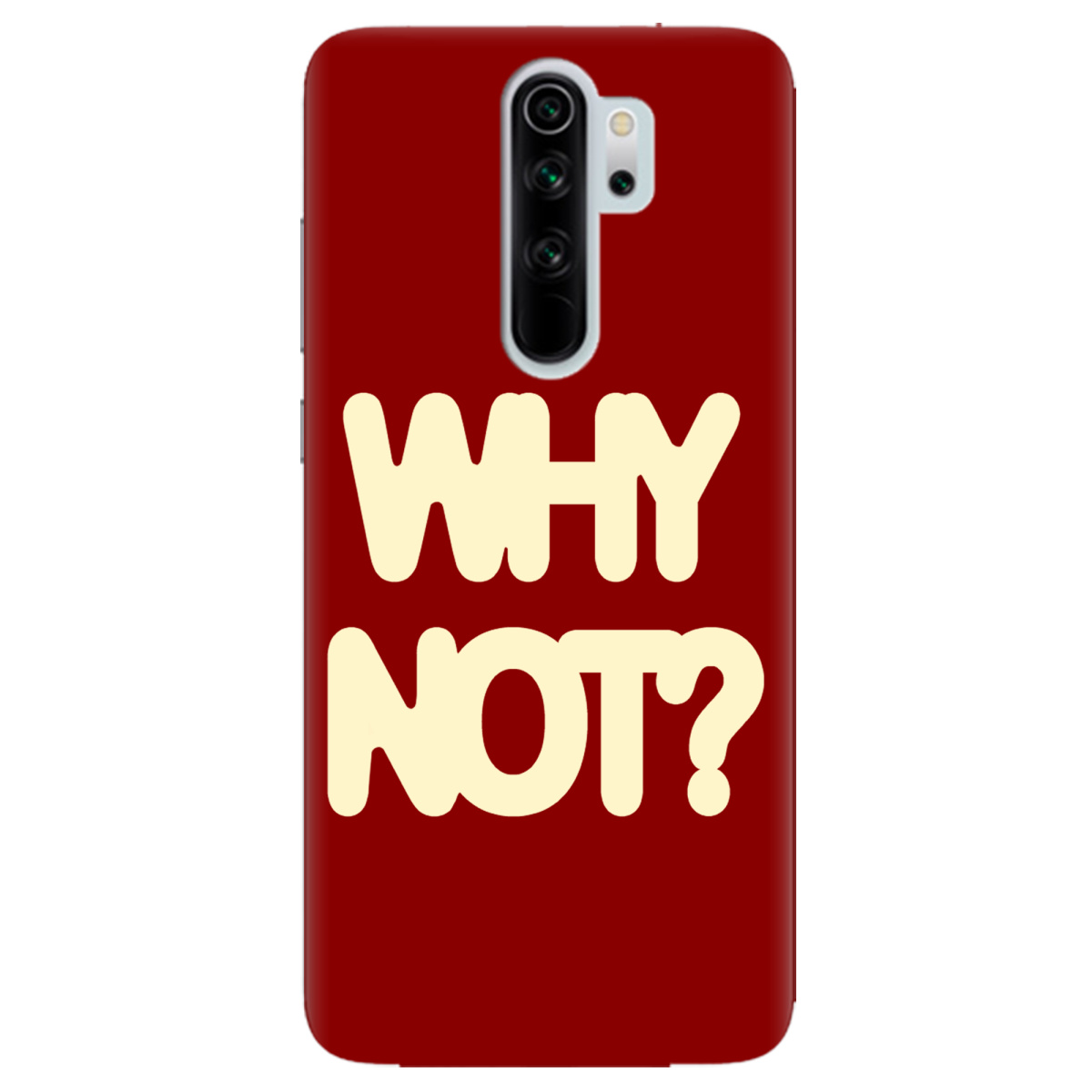 Чохол для Xiaomi Redmi Note 8 Pro Why not - фото 1 Чохол для Xiaomi Redmi Note 8 Pro Why not - фото 1 - Чохли для телефонів