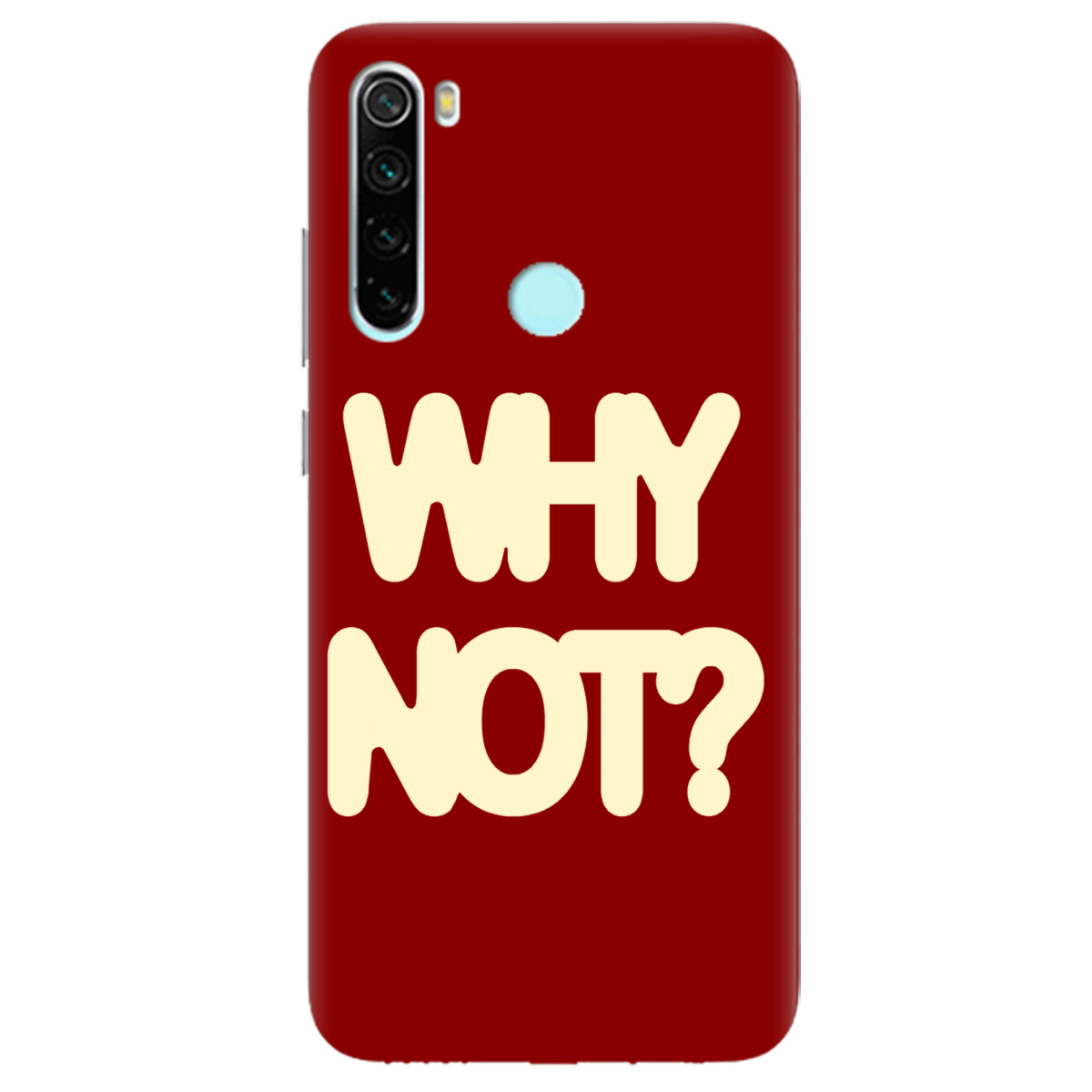 Чохол для Xiaomi Redmi Note 8T Why not - фото 1 - Чохли для телефонів