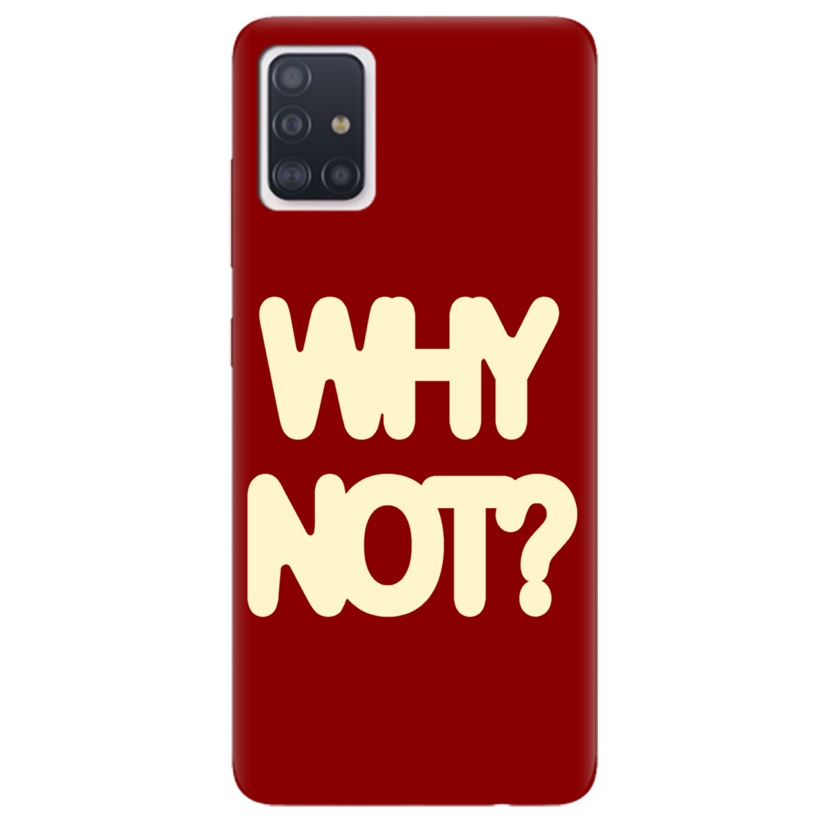 Чехол для Samsung Galaxy A51 Why not - фото 1 Чехол для Samsung Galaxy A51 Why not - фото 1 - Чехлы для телефонов