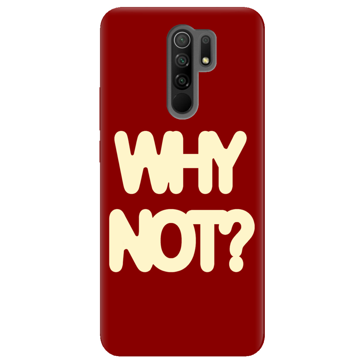 Чехол для Xiaomi Redmi 9 Why not - фото 1 - Чехлы для телефонов