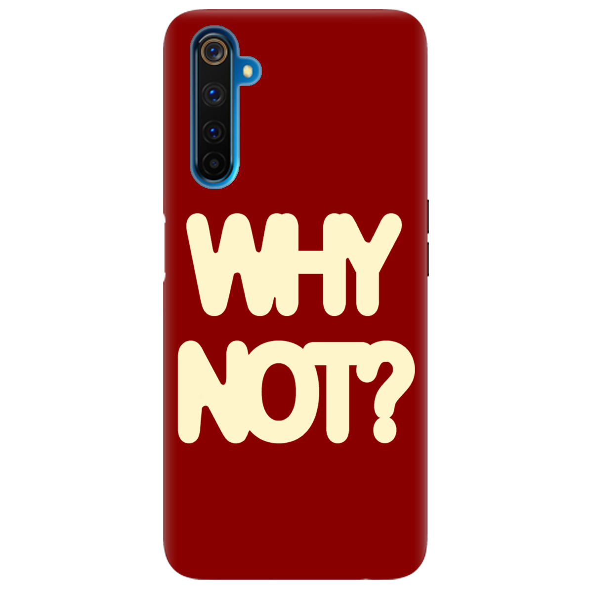 Чехол для Realme 6 Pro Why not - фото 1 - Чехлы для телефонов