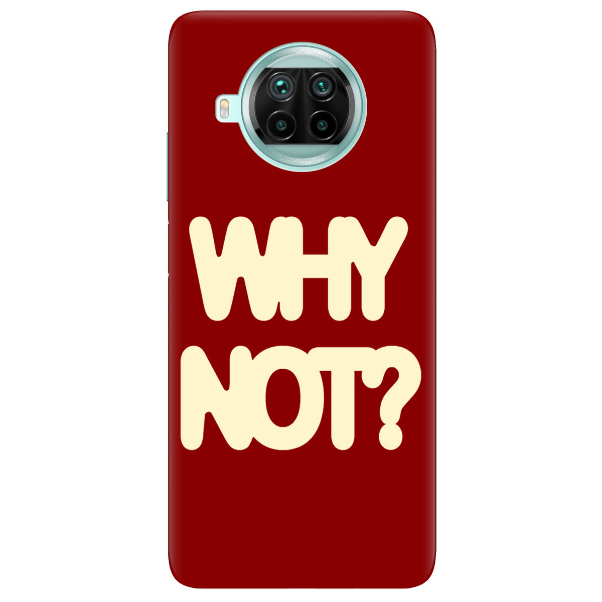 Чохол для Xiaomi Mi 10T Lite Why not - фото 1 Чохол для Xiaomi Mi 10T Lite Why not - фото 1 - Чохли для телефонів