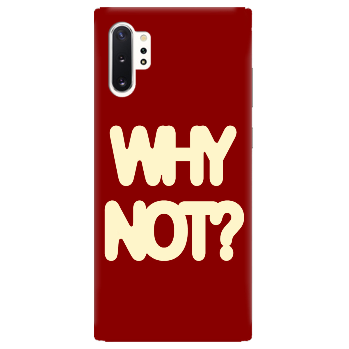 Чохол для Samsung Galaxy Note 10 Plus Why not - фото 1 Чохол для Samsung Galaxy Note 10 Plus Why not - фото 1 - Чохли для телефонів