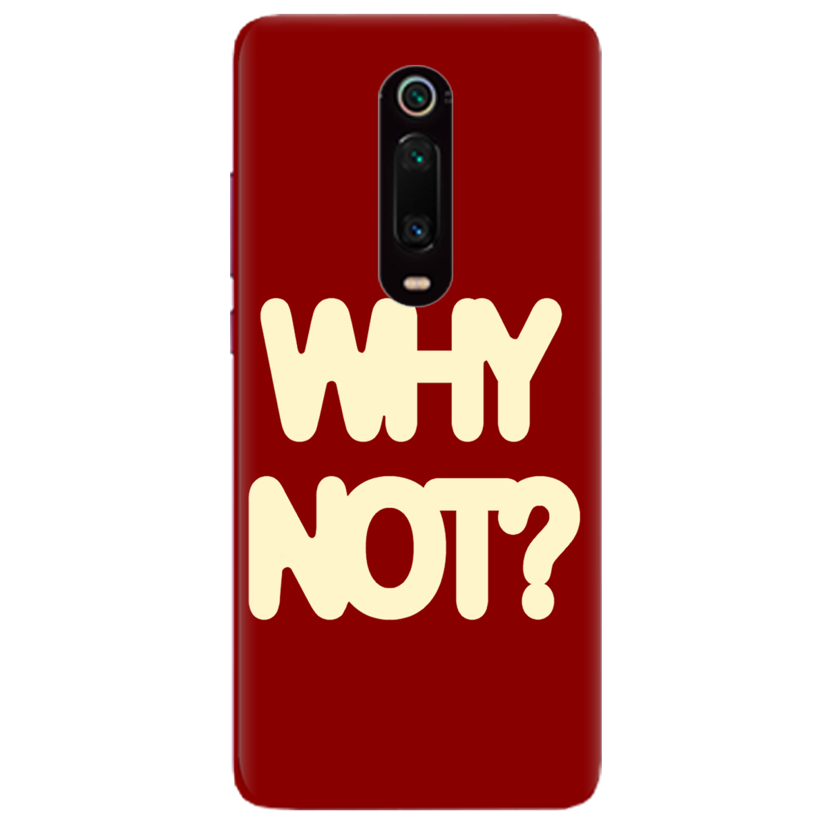 Чехол для Xiaomi Mi 9T Why not - фото 1 - Чехлы для телефонов