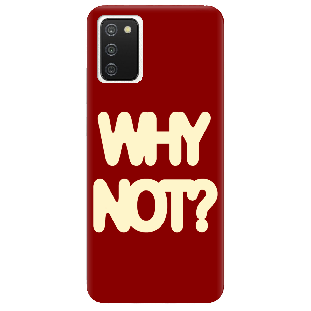 Чехол для Samsung Galaxy A02s Why not - фото 1 - Чехлы для телефонов