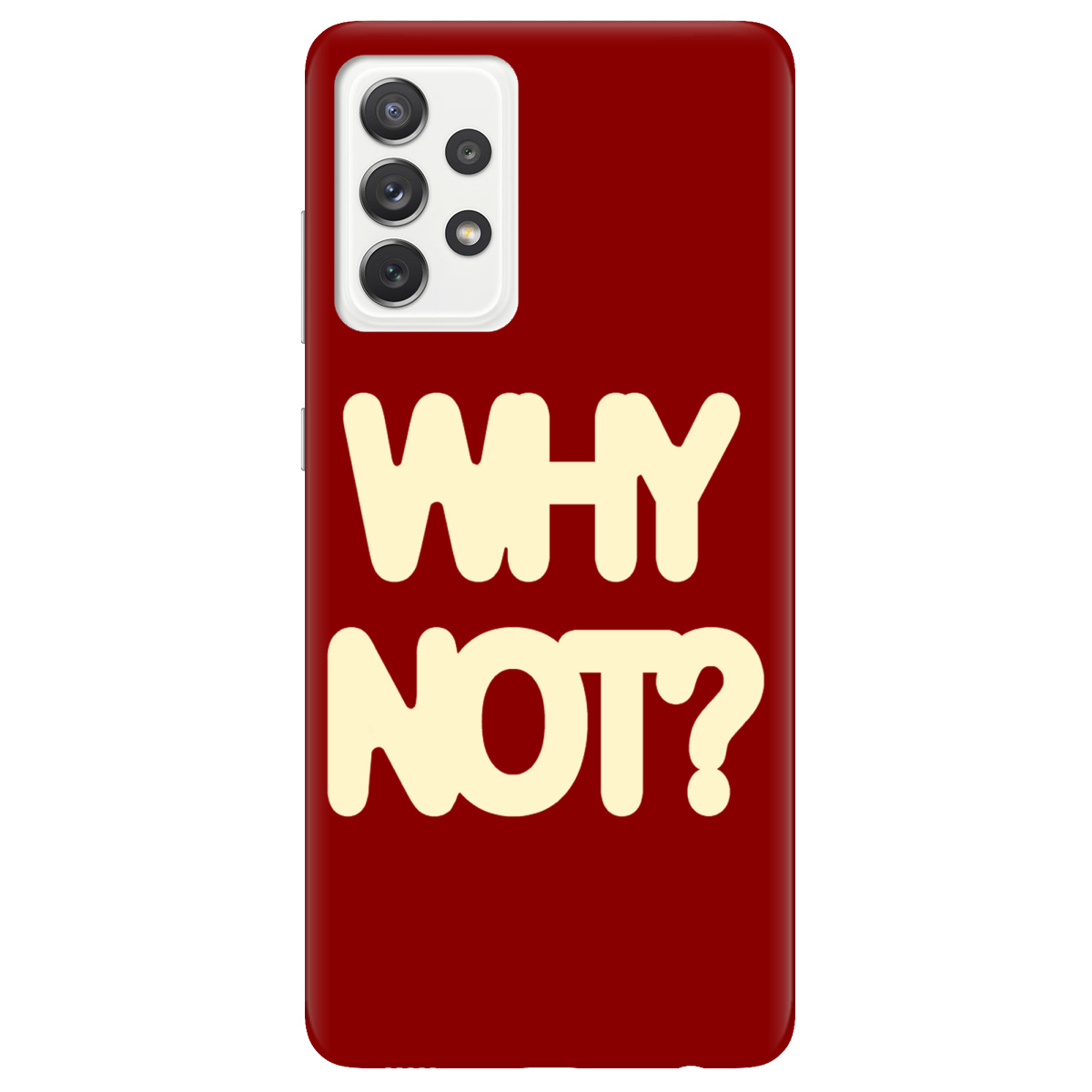 Чехол для Samsung Galaxy A72 Why not - фото 1 Чехол для Samsung Galaxy A72 Why not - фото 1 - Чехлы для телефонов