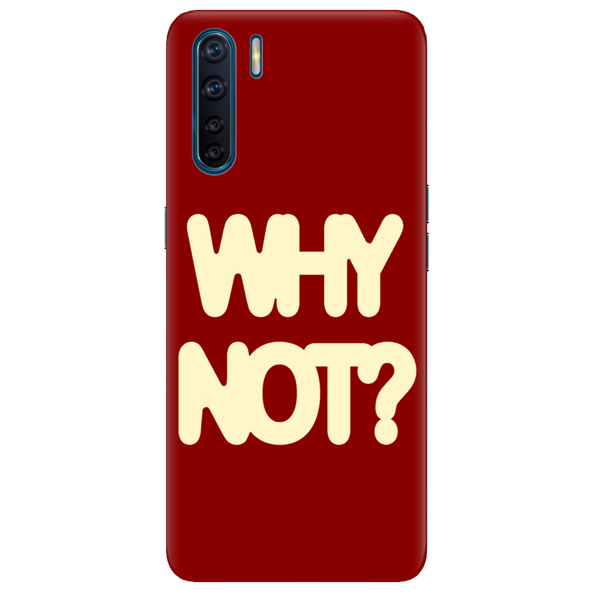 Чохол для Oppo Reno 3 Why not - фото 1 Чохол для Oppo Reno 3 Why not - фото 1 - Чохли для телефонів