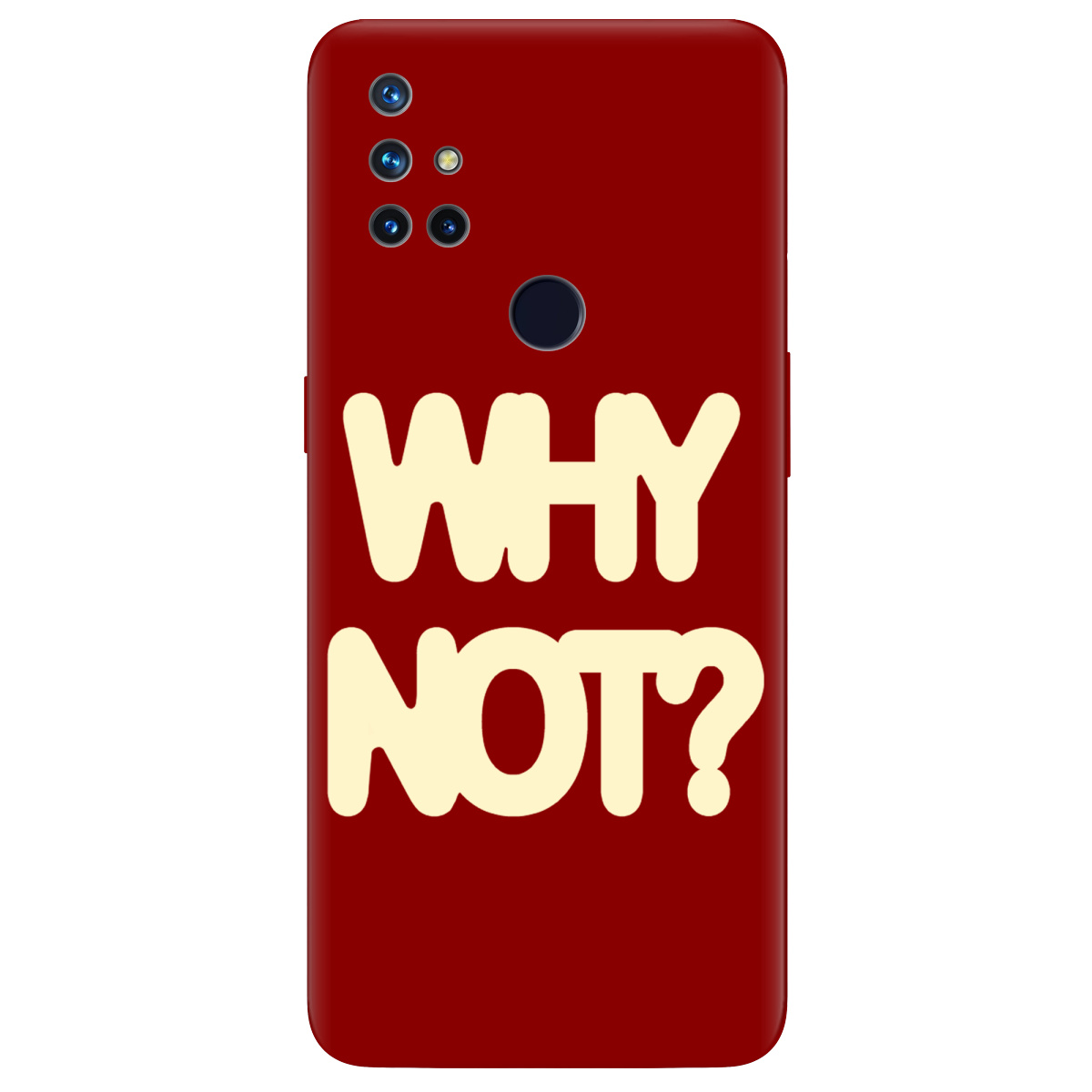 Чехол для OnePlus Nord N10 5G Why not - фото 1 - Чехлы для телефонов