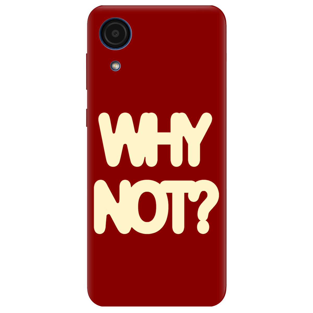 Чохол для Samsung Galaxy А03 Core Why not - фото 1 Чохол для Samsung Galaxy А03 Core Why not - фото 1 - Чохли для телефонів