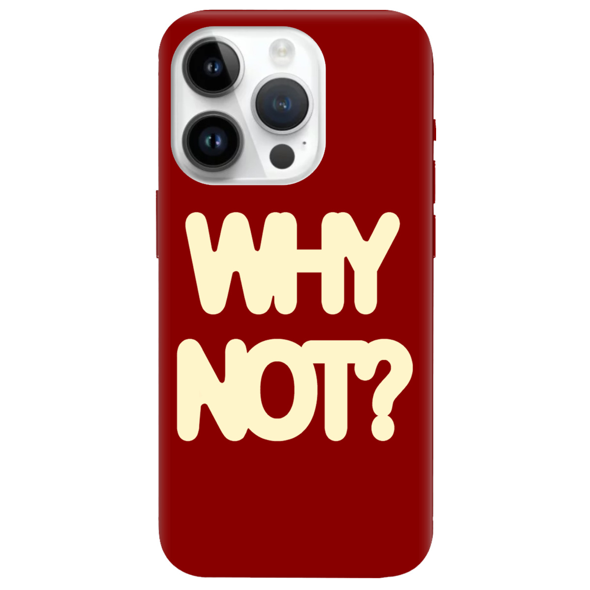 Чехол для Apple iPhone 14 Pro Why not - фото 1 - Чехлы для телефонов