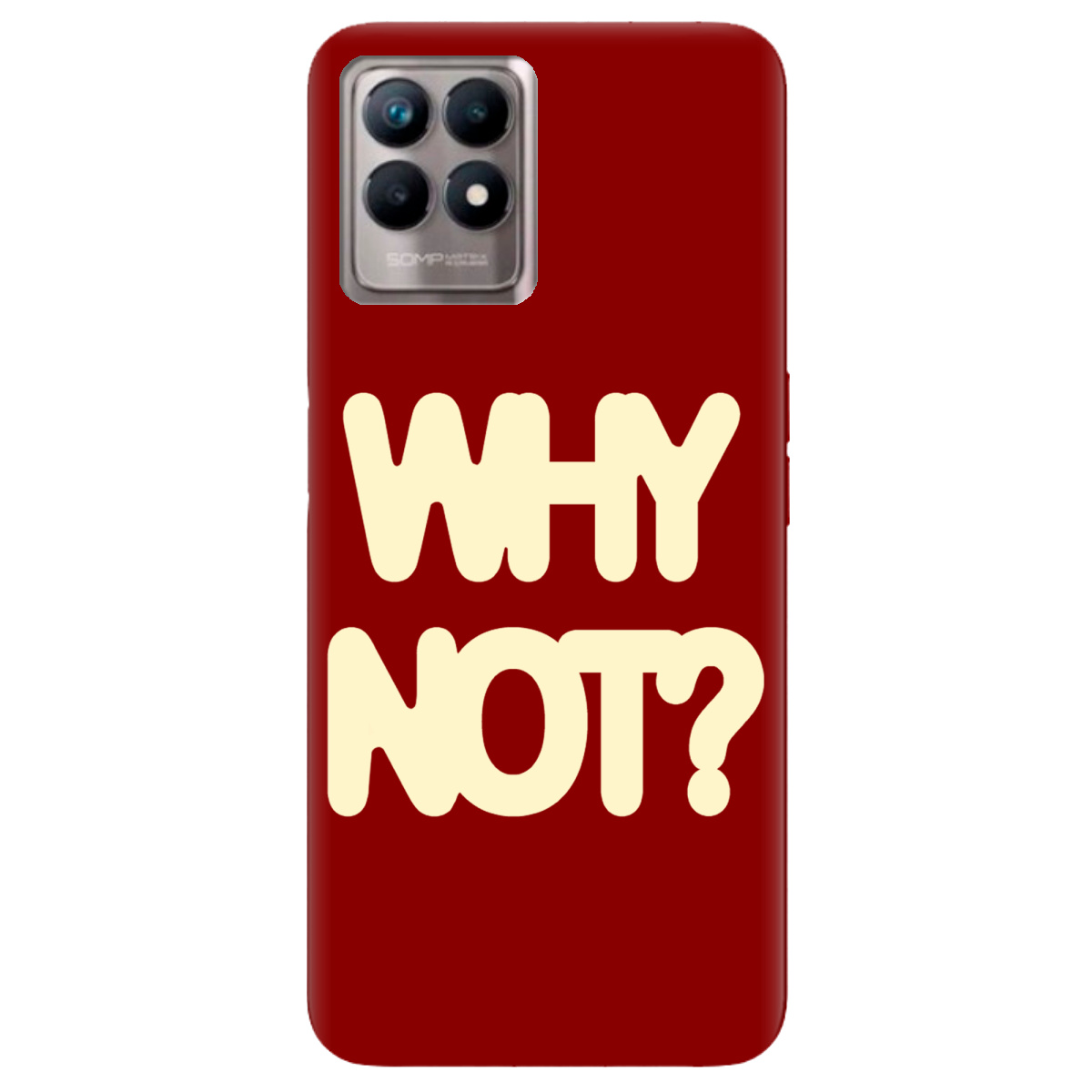 Чехол для Realme 8i Why not - фото 1 - Чехлы для телефонов