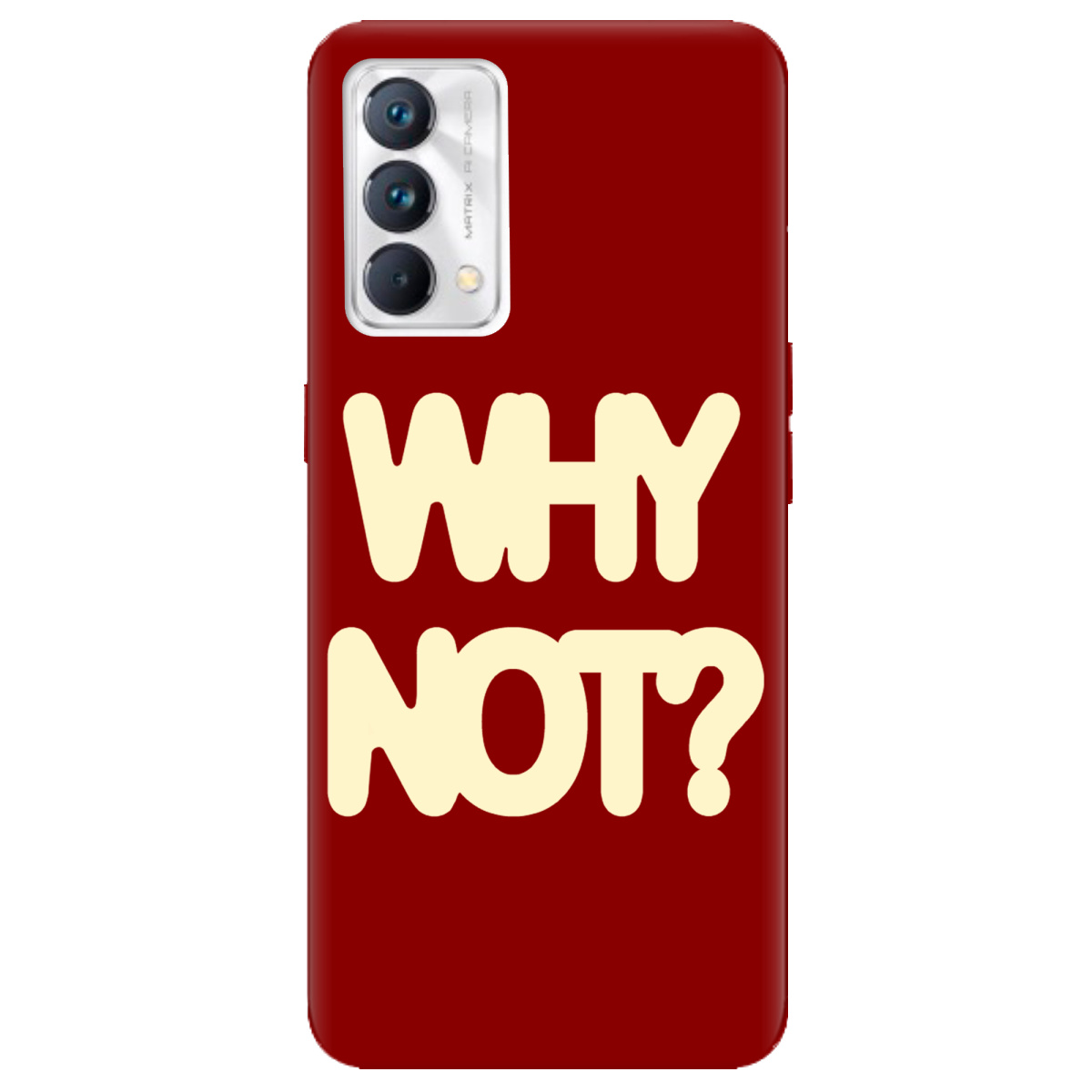 Чохол для Realme GT Master Why not - фото 1 Чохол для Realme GT Master Why not - фото 1 - Чохли для телефонів