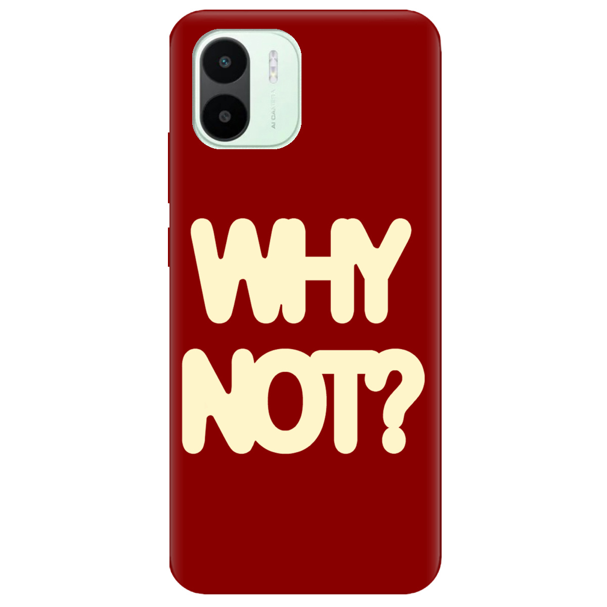 Чехол для Xiaomi Redmi A2 Why not - фото 1 - Чехлы для телефонов