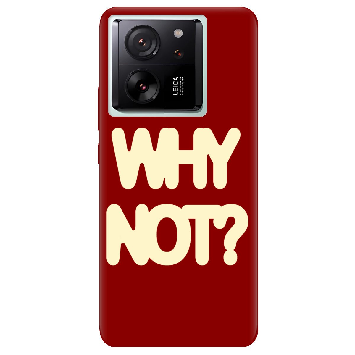 Чехол для Xiaomi 13T Pro Why not - фото 1 Чехол для Xiaomi 13T Pro Why not - фото 1 - Чехлы для телефонов