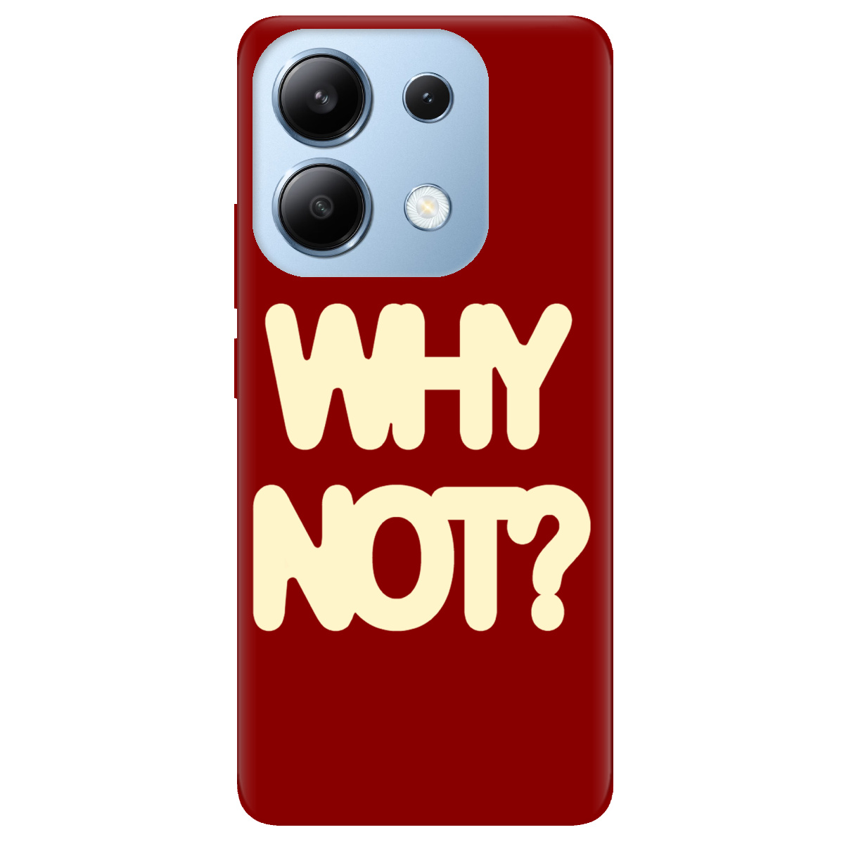 Чохол для Xiaomi Redmi Note 13 4G Why not - фото 1 - Чохли для телефонів