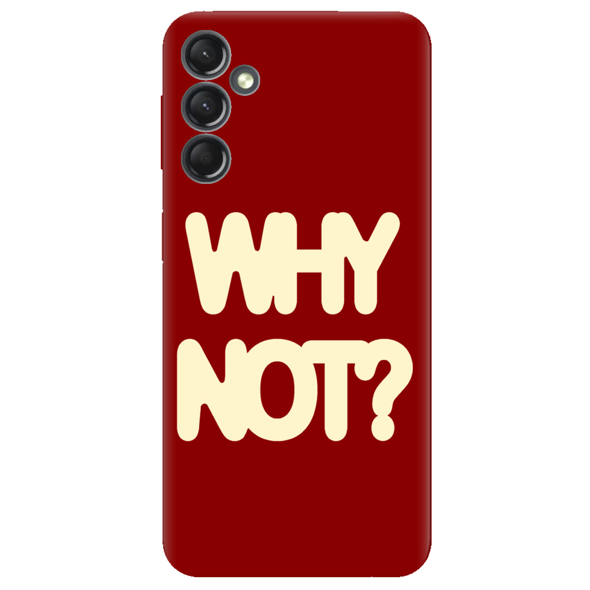 Чохол для Samsung Galaxy A25 Why not - фото 1 Чохол для Samsung Galaxy A25 Why not - фото 1 - Чохли для телефонів