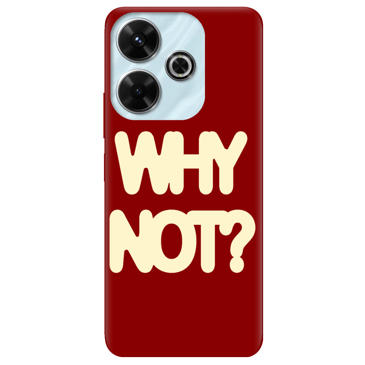 Чохол для Xiaomi Redmi 13 Why not - фото 1 - Чохли для телефонів