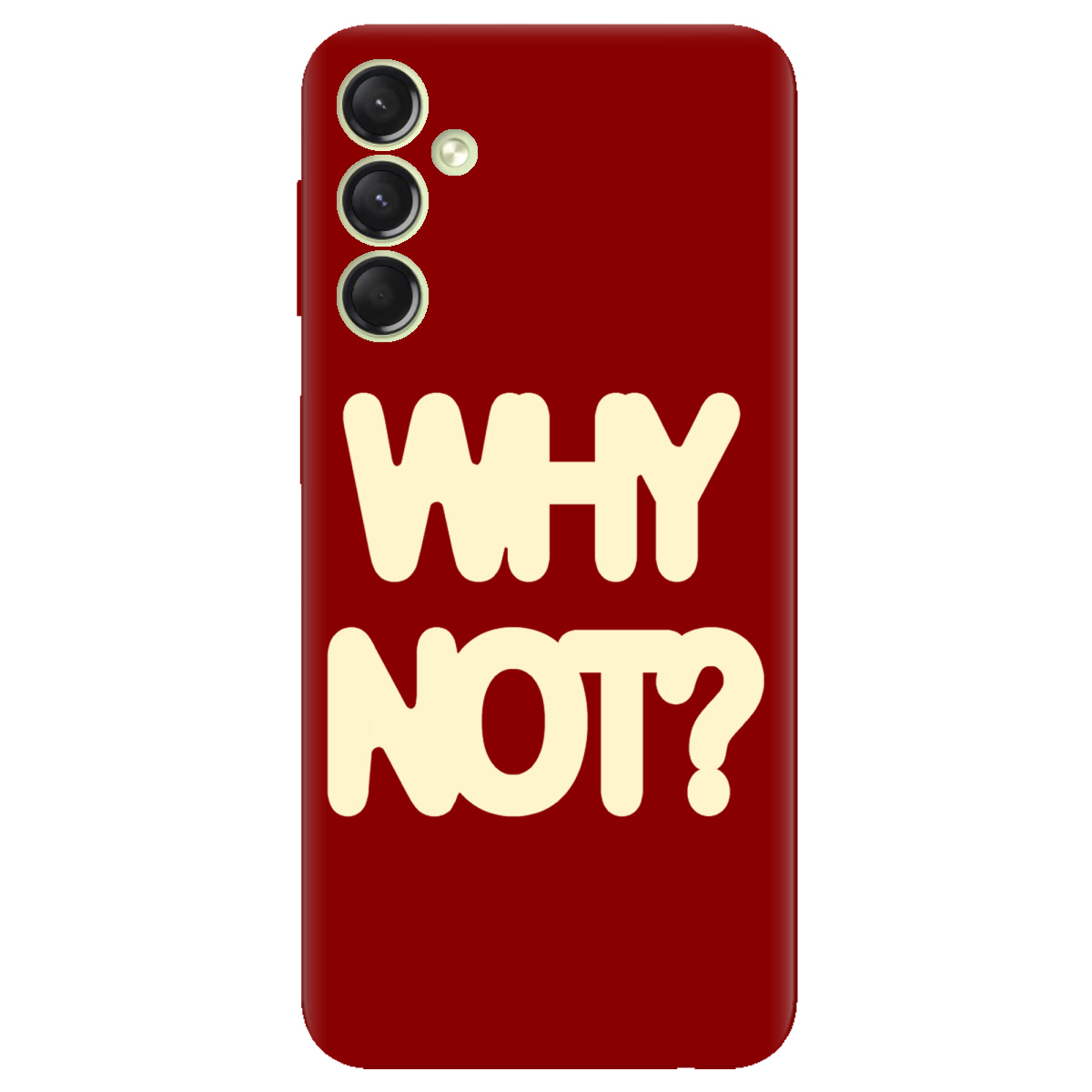 Чохол для Samsung Galaxy A24 4G Why not - фото 1 Чохол для Samsung Galaxy A24 4G Why not - фото 1 - Чохли для телефонів