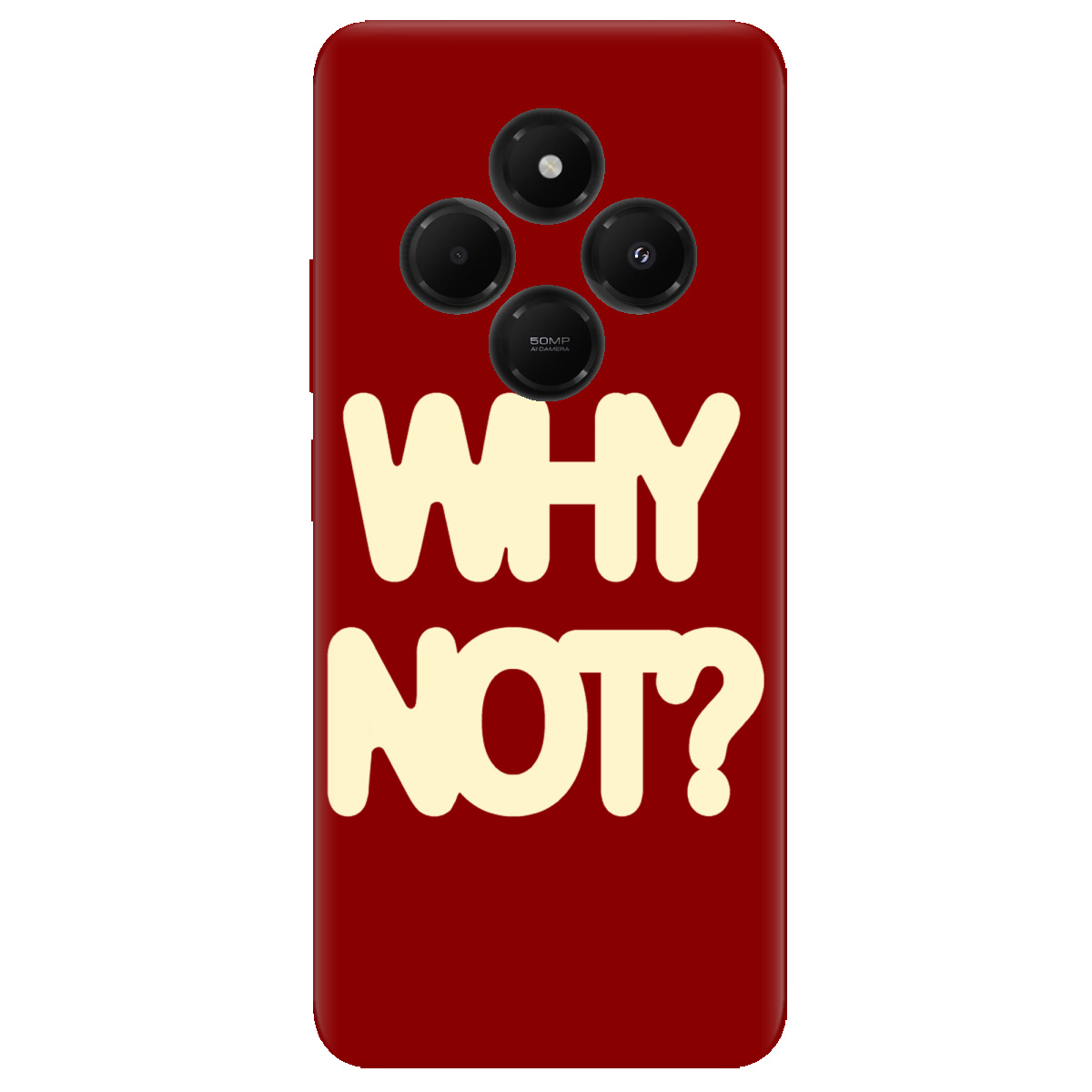 Чехол для Xiaomi Poco C75 Why not - фото 1 - Чехлы для телефонов