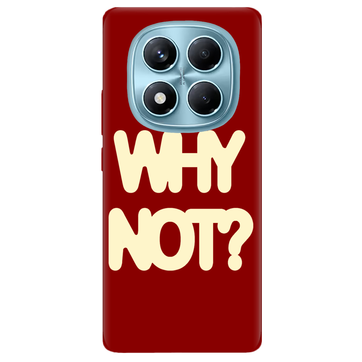 Чехол для Xiaomi Redmi Note 14 Pro 4G Why not - фото 1 - Чехлы для телефонов