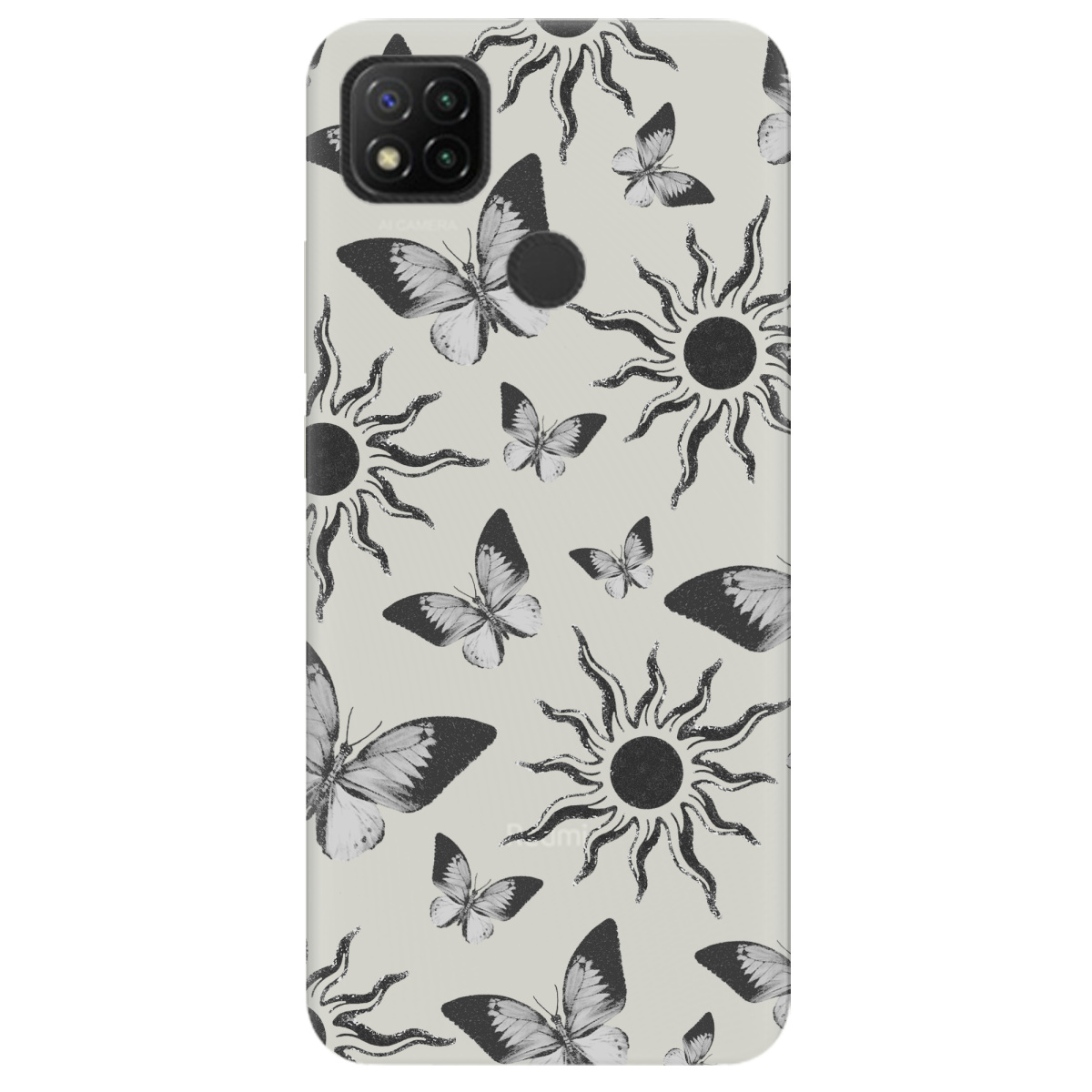 Чехол для Xiaomi Redmi 9C полупрозрачный матовый soft touch Сонячний метелик - фото 1 Чехол для Xiaomi Redmi 9C полупрозрачный матовый soft touch Сонячний метелик - фото 1 - Чехлы для телефонов