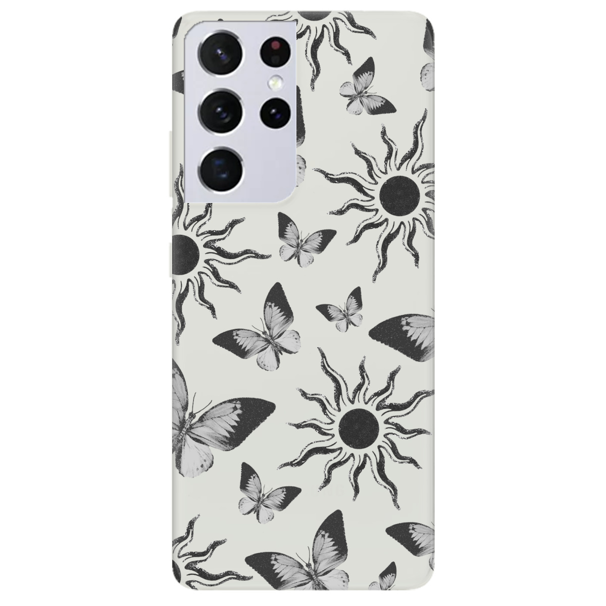 Чехол для Samsung Galaxy S21 Ultra полупрозрачный матовый soft touch Сонячний метелик - фото 1 Чехол для Samsung Galaxy S21 Ultra полупрозрачный матовый soft touch Сонячний метелик - фото 1 - Чехлы для телефонов