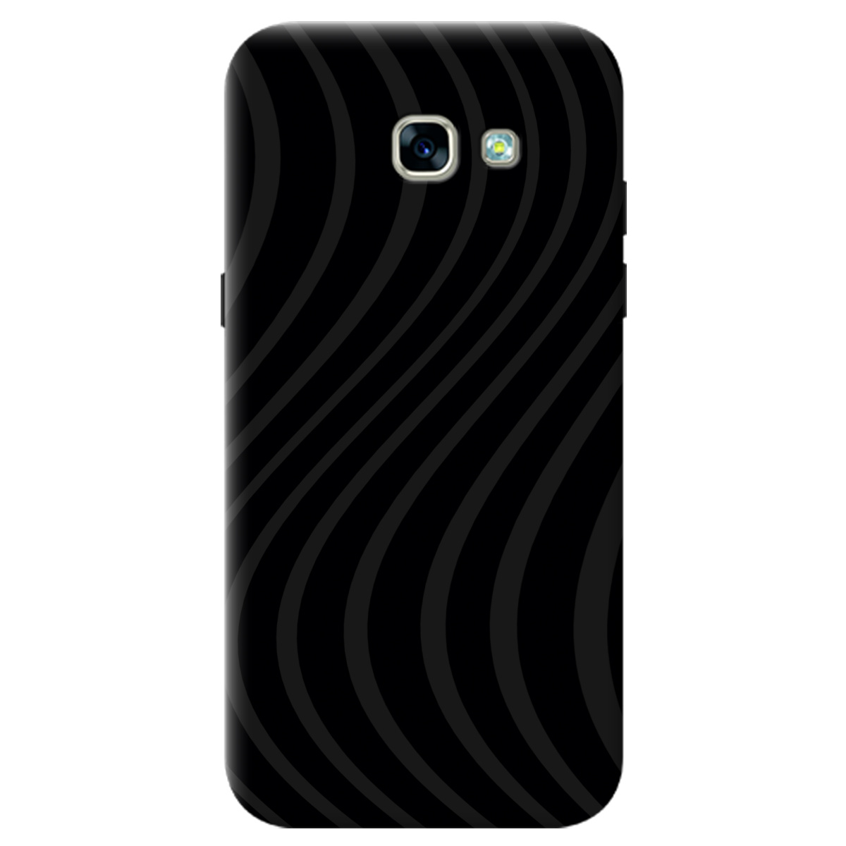 Чохол для Samsung Galaxy A5 2017 чорний матовий soft touch Вихор енергії (black) - фото 1 Чохол для Samsung Galaxy A5 2017 чорний матовий soft touch Вихор енергії (black) - фото 1 - Чохли для телефонів