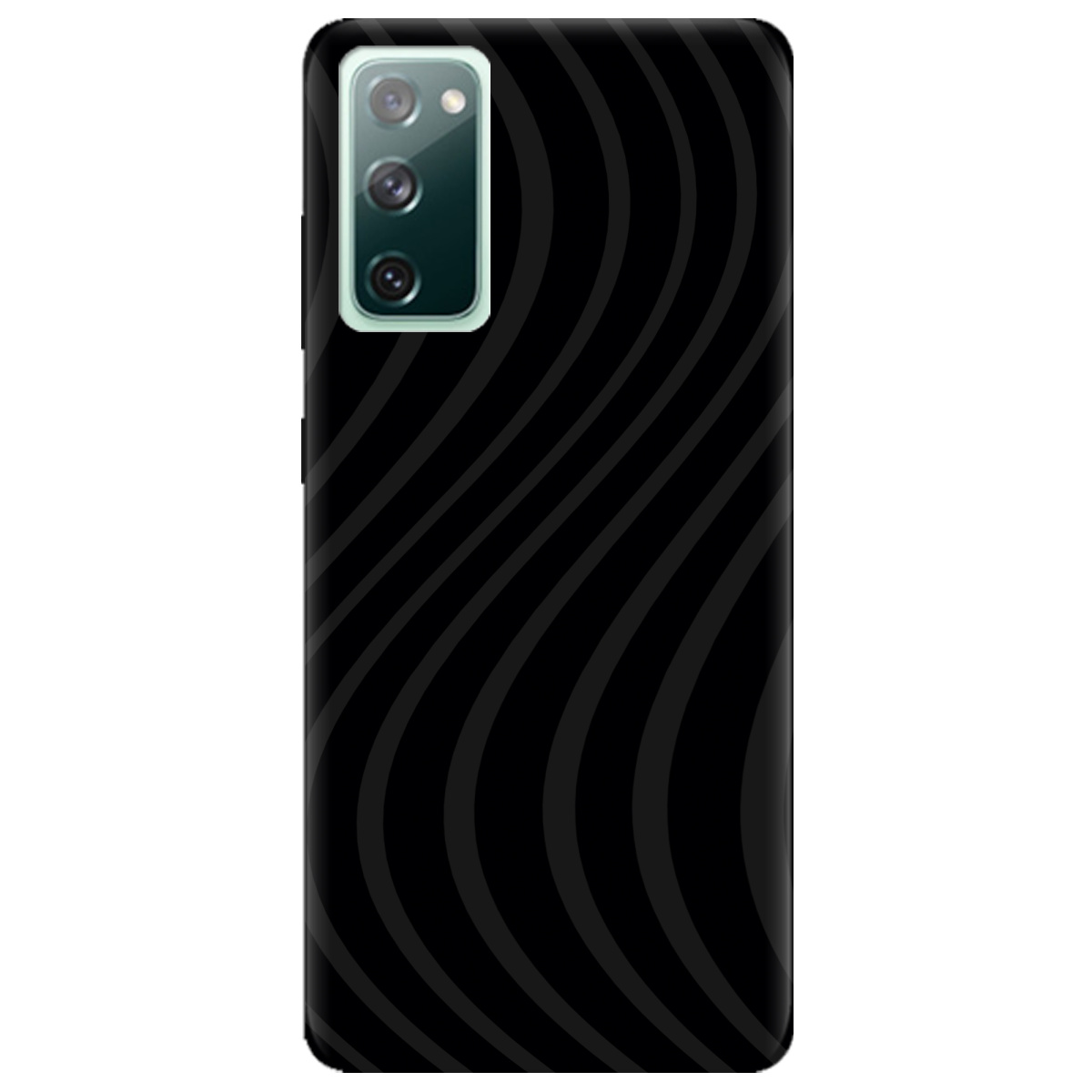 Чохол для Samsung Galaxy S20 FE чорний матовий soft touch Вихор енергії (black) - фото 1 Чохол для Samsung Galaxy S20 FE чорний матовий soft touch Вихор енергії (black) - фото 1 - Чохли для телефонів
