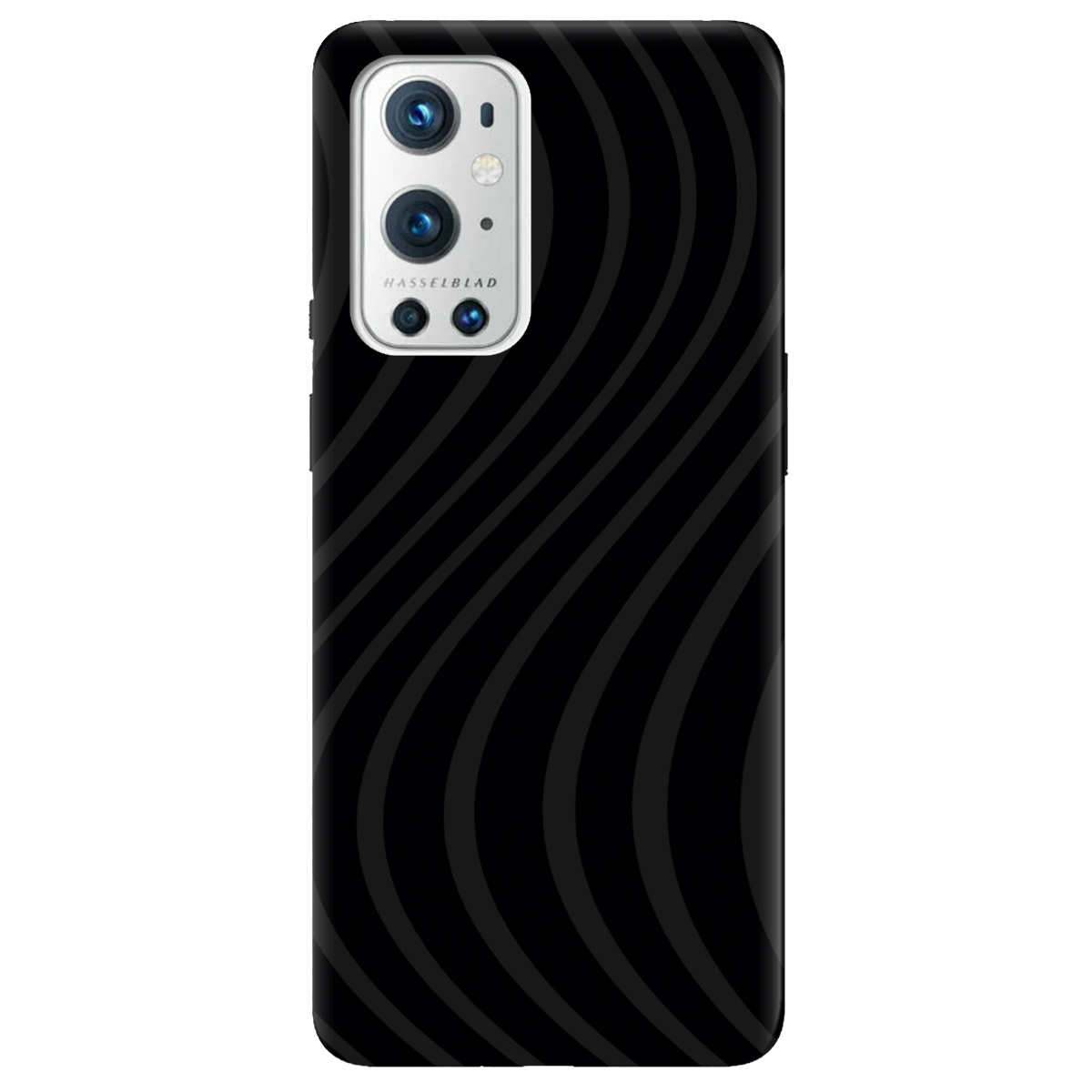 Чохол для OnePlus 9 Pro чорний матовий soft touch Вихор енергії (black) - фото 1 - Чохли для телефонів