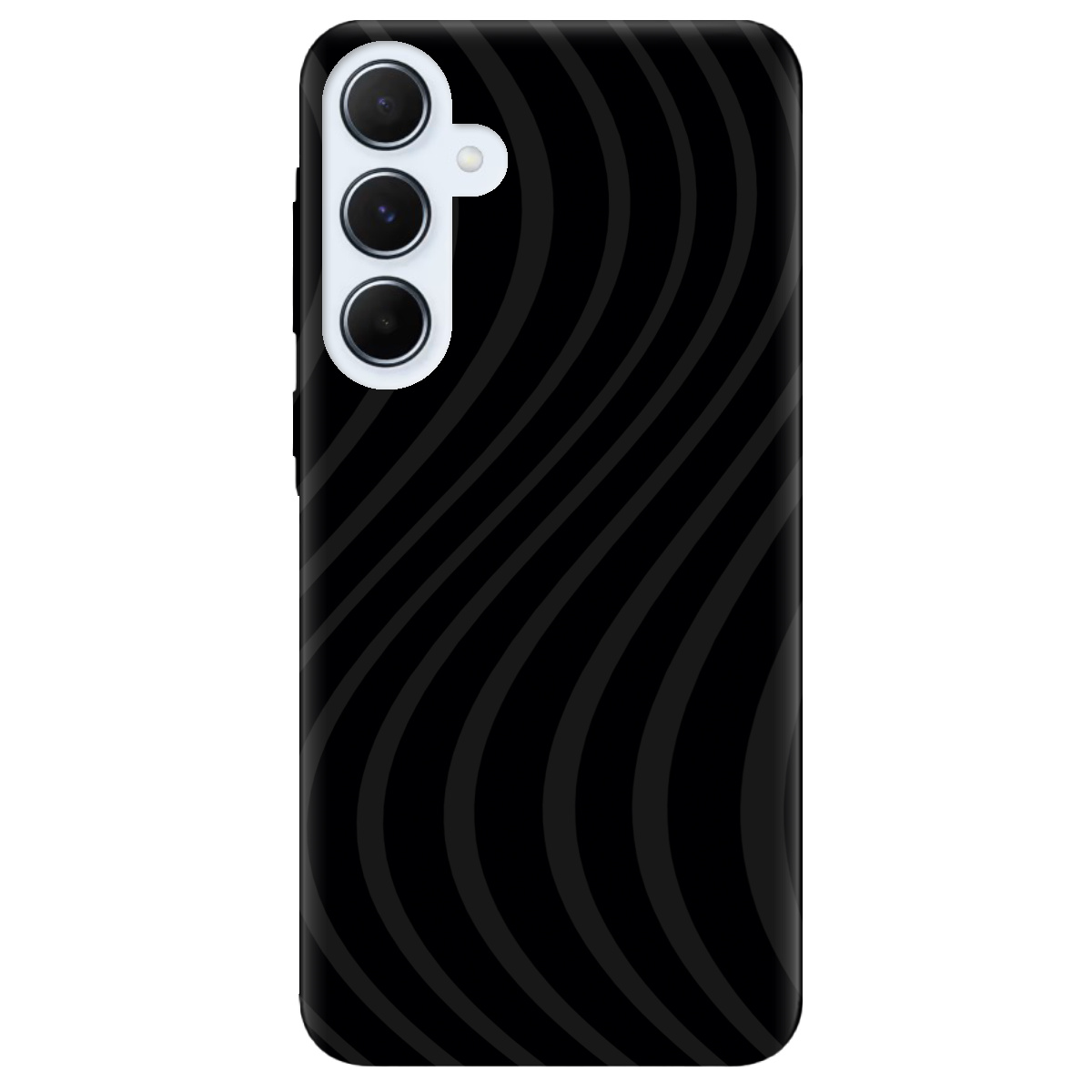 Чехол для Samsung Galaxy A55 черный матовый soft touch Вихор енергії (black) - фото 1 Чехол для Samsung Galaxy A55 черный матовый soft touch Вихор енергії (black) - фото 1 - Чехлы для телефонов
