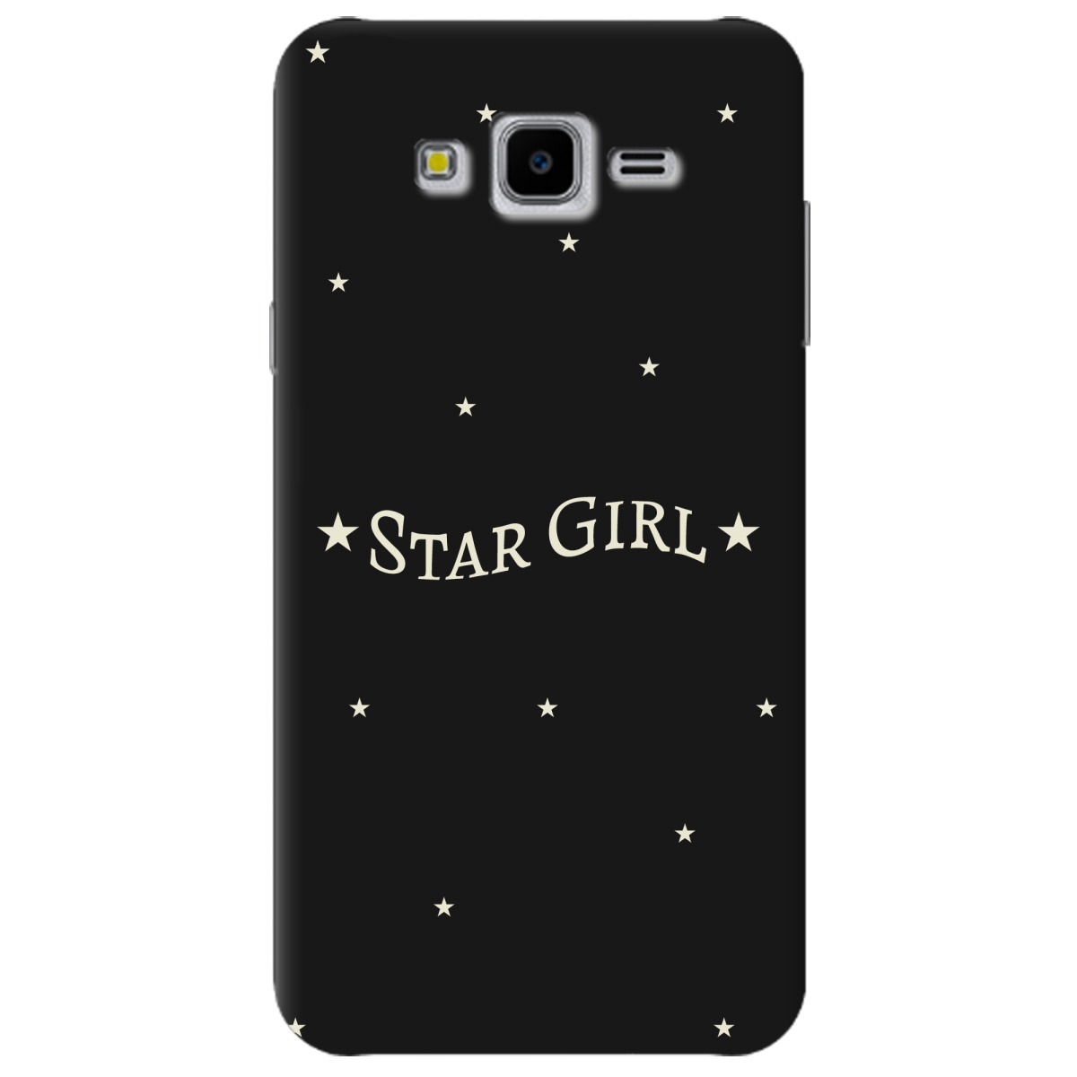 Чехол для Samsung Galaxy J7 Neo J701F / DS черный матовый soft touch Star girl - фото 1 Чехол для Samsung Galaxy J7 Neo J701F / DS черный матовый soft touch Star girl - фото 1 - Чехлы для телефонов