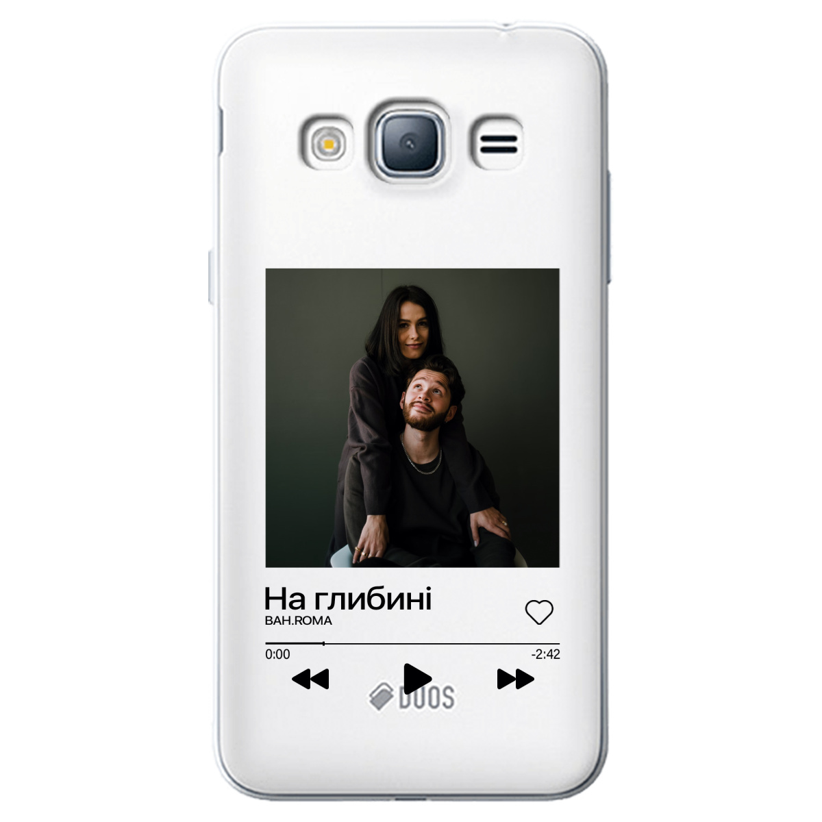 Чохол для Samsung Galaxy J3 2016 З ВАШИМ ФОТО "НАША ПІСНЯ" - фото 1 Чохол для Samsung Galaxy J3 2016 З ВАШИМ ФОТО "НАША ПІСНЯ" - фото 1 - Чохли для телефонів