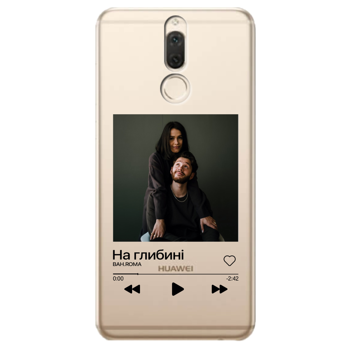 Чехол для Huawei Mate 10 Lite З ВАШИМ ФОТО "НАША ПІСНЯ" - фото 1 - Чехлы для телефонов