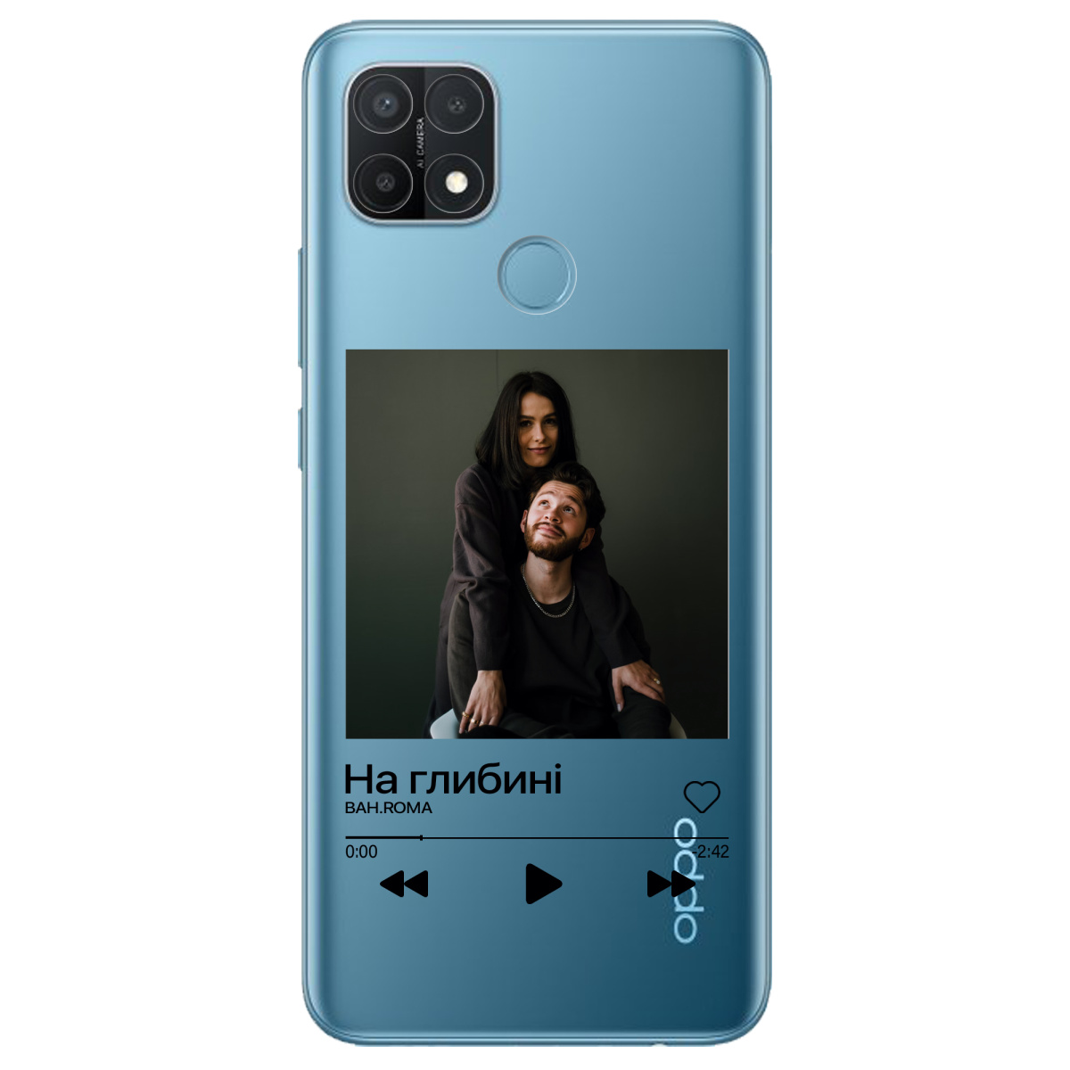 Чехол для Oppo A15s/ A15 З ВАШИМ ФОТО "НАША ПІСНЯ" - фото 1 Чехол для Oppo A15s/ A15 З ВАШИМ ФОТО "НАША ПІСНЯ" - фото 1 - Чехлы для телефонов