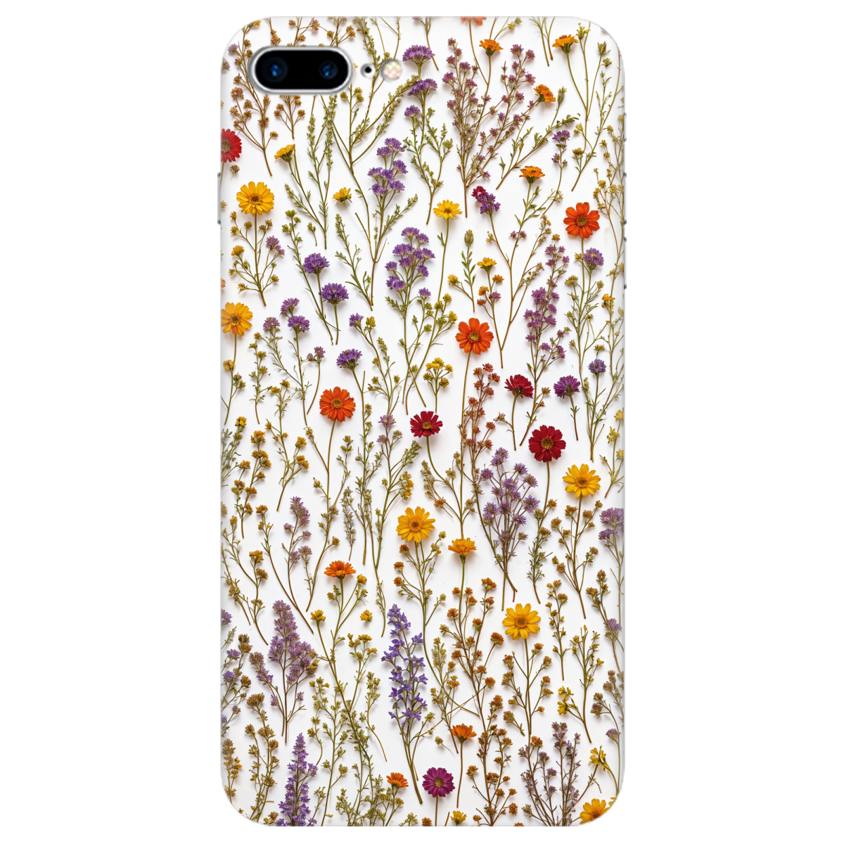 Чохол для Apple iPhone 8 Plus Квіткова галявина - фото 1 - Чохли для телефонів