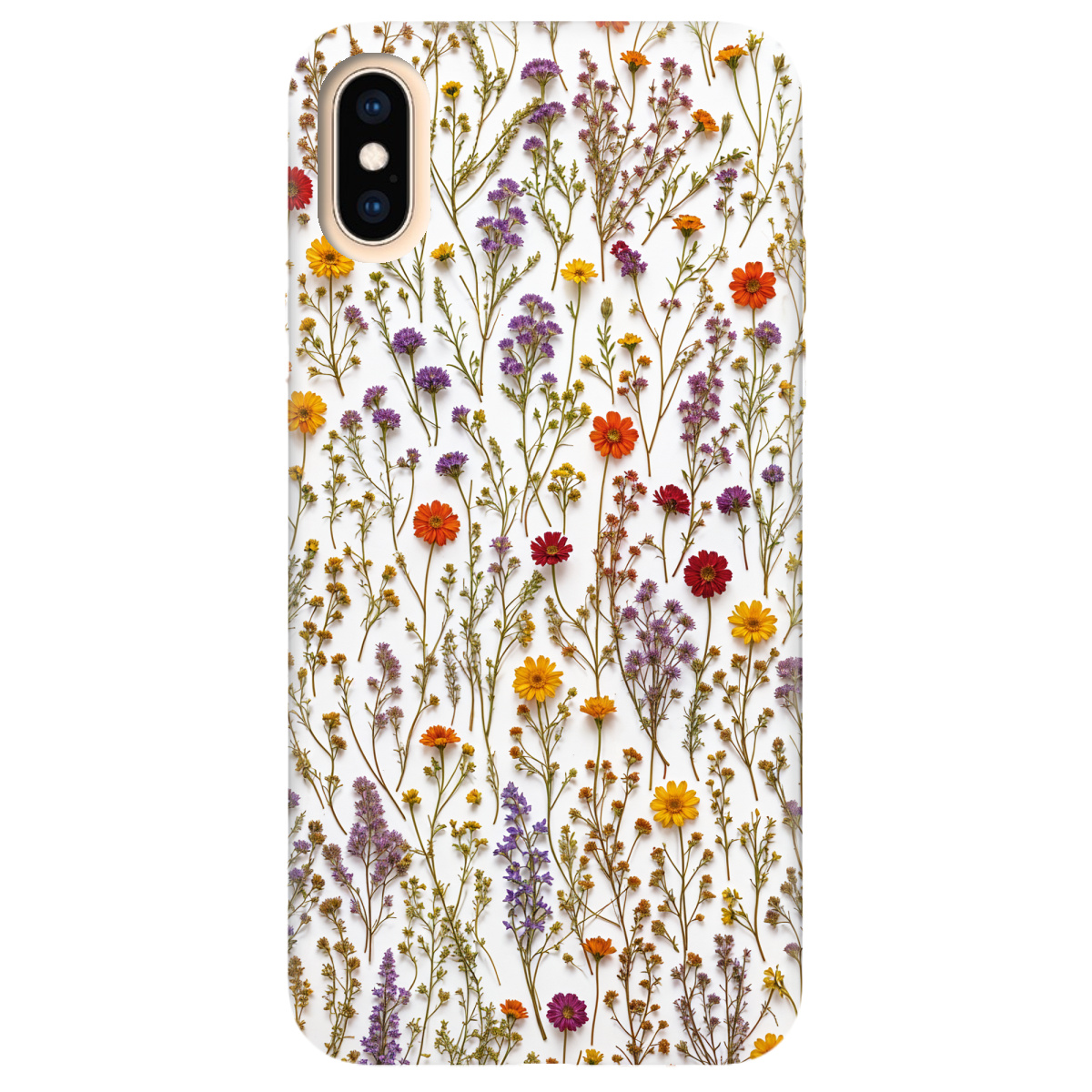 Чехол для Apple iPhone X Квіткова галявина - фото 1 Чехол для Apple iPhone X Квіткова галявина - фото 1 - Чехлы для телефонов