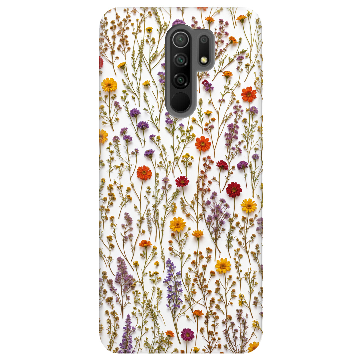 Чехол для Xiaomi Redmi 9 Квіткова галявина - фото 1 Чехол для Xiaomi Redmi 9 Квіткова галявина - фото 1 - Чехлы для телефонов
