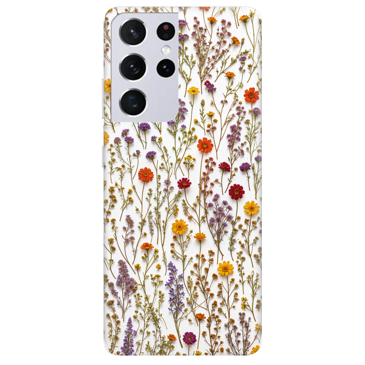 Чехол для Samsung Galaxy S21 Ultra Квіткова галявина - фото 1 Чехол для Samsung Galaxy S21 Ultra Квіткова галявина - фото 1 - Чехлы для телефонов